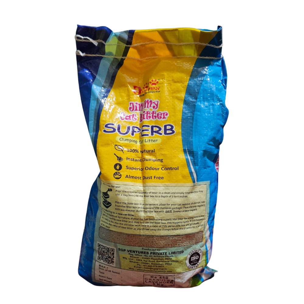 Jimmy's Cat Litter - 5KG - Lavendar